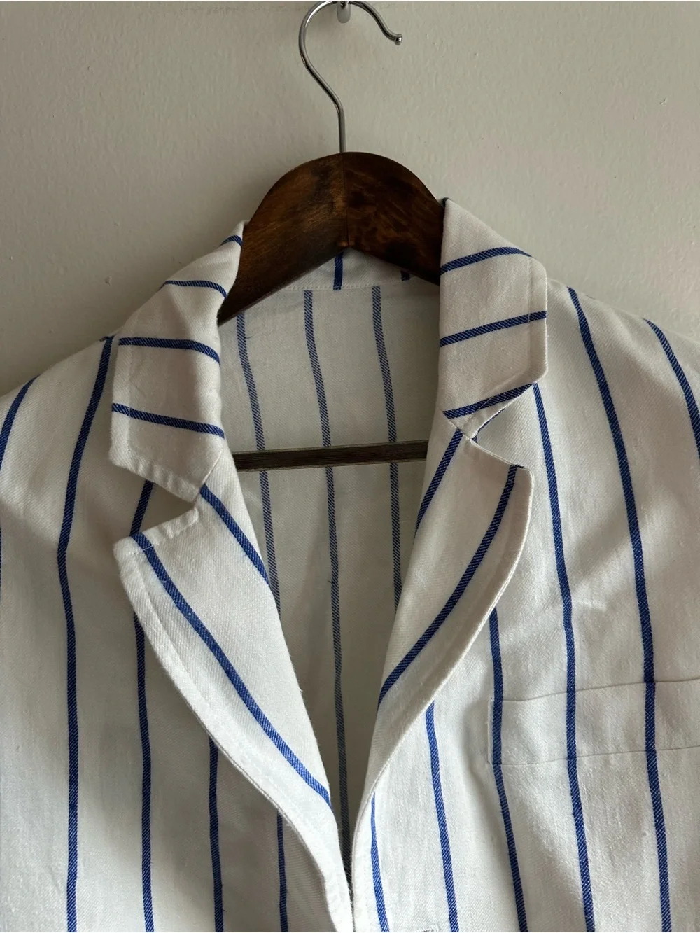 GRAIL Cifonelli White & Blue Surgeon’s Blazer Fully Bespoke by The Rake